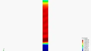 Dynamic pore air pressure propagation inside a partially saturated sand column