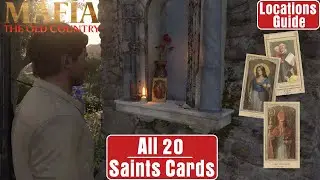 ALL 20 Saints' Cards | Mafia The Old Country | The Collector