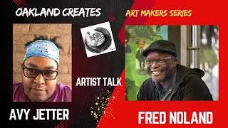 Part One! Artist Talk South Berkeley Public Library Zine Fest! Fred Noland And Avy Jetter