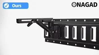 ONAGAD E Track Folding Fixed Shelf Brackets VS OTHER E Track Fixed Shelf Brackets