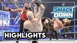 Ricochet & Braun Strowman vs The Viking Raiders - SMACKDOWN 04/21/23 Highlights