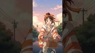 Sunset Cooking & Chill Vlog 🌙 #ghibli #anime #like #dailyvlog #viralvideo