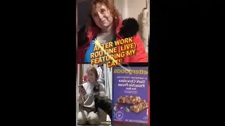 after work routine (live) Featuring My Cat!