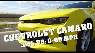 2017 Chevrolet Camaro 0-60 MPH tour VS sport mode