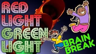 RED LIGHT GREEN LIGHT: EXERCISE BRAIN BREAK | JUST DANCE AND MOVE | KIDS VIDEOS FOR KIDS