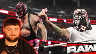 Пента возвращается в WWE и помогает Рею Мистерио!