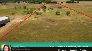 TBD Old Stoney Road Ponder, Texas 76259 | Cassie Samons Team  | Search Homes for Sale