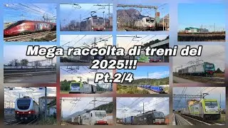 MEGA RACCOLTA di TRENI del 2025!!!                   Pt.2/4