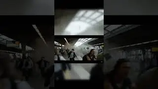 When Calm Turns to Chaos: A Train Station Shock!
