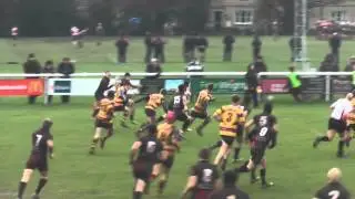 Crozier's 2nd try against Westcliff RFC 13/02