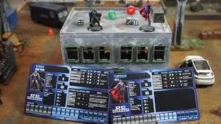 DC Universe Miniature Game - How to play: Sample Activations