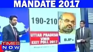 BJP To Win 190-210 Seats In Uttar Pradesh: Times Now-VMR Exit Poll