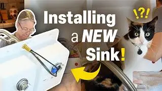 Installing a New Kitchen Sink for the First Time (Kitchen Update Pt. 6)