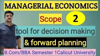 Managerial Economics B.Com/BBA first semester Calicut university Malayalam Part 2
