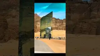 Maraya concert Hall, World's Largest Mirrored Building-Saudi Arabia #shorts #mirrorbuilding #maraya