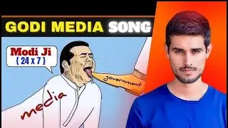 @dhruvrathee songs| Godi Media Songs 😱🎵| (Official Music)