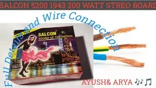 SALCON 200 WATT  STEREO BOARD(100+100) 5200 1943