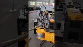 Elliptical Tube Belt-Driven Bending Machine | 65CNC 4A 2S #pipebending