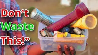 Awseomes uses of old dc gear motor and flash light