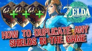 The Legend of Zelda Tears of the Kingdom Duplication Glitch Shields