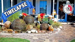 Front Yard Fountainscape Timelapse!