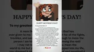 show or dmsend this to ur mom for mothers day tomorrow #capcut #bestmomever #happymothersday #edit