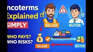 Incoterms Made Easy  Understand EXW, FCA, FOB, CIF, DAP & DPU #incoterms #logistics #supplychain