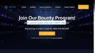 Get 1000 NKR token upcoming new cryptocurrency NKOR airdrop