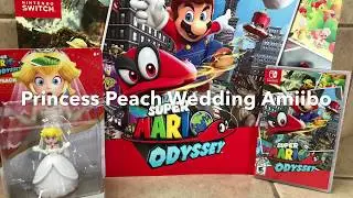 New Princess Peach Wedding Amiibo - Super Mario Odyssey