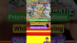 Prismatic Evolution ETB - Ep Finale  #packopening #pokemon #vtuber #prismaticevolutions #obby