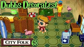 Dubbs Does Dailies and Makes a Man Cave! | Animal Crossing City Folk Ep 68