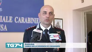 RAGUSA - CAMBIO NELLA DIRIGENZA DEI CARABINIERI