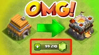 Clash Of Clans - RECORD BREAKING GEM SPREE IN CLASH OF CLANS!