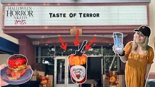 Is Taste of Terror Worth $135? Finding the BEST NEW Halloween Horror Nights 32 Eats