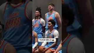 Presenting: Team Melo for the Castrol Rising Stars Game 🏀
