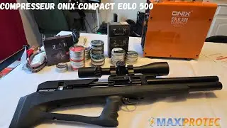 Si vous restez jusqu’à la fin vous êtes des guerriers ! Compresseur PCP Onix Eolo 500 compact