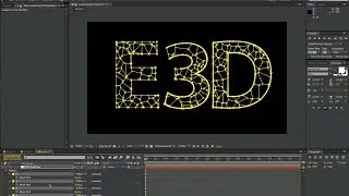 Element 3D Tutorial:  Pre Fracture any extruded Geometry into Chunks inside of After Effects