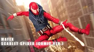 REVIEW : Mafex Scarlet Spider (Comic ver.) | Marvel | Unbox