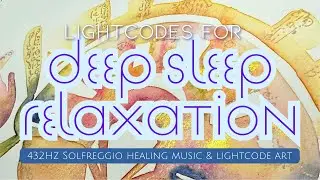DEEP SLEEP & Relaxation from Lightcode Art Process and 432Hz Healing Frequency Music
