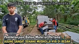 Belanja Bahan Material Pertama Untuk Bedah Mushola Nya Anak Yatim Agung Yang Mirip Keturunan Belanda