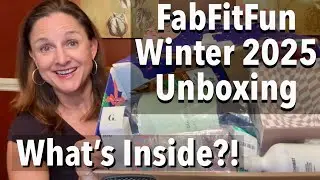 Распаковка зимней коллекции FabFitFun 2025 &mdash; стоит ли покупать в этом сезоне? Промокод FabFitFun