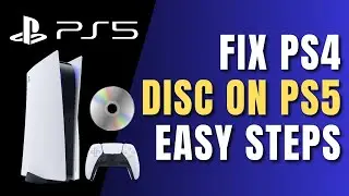 How to Put PS4 Disc on PS5 !