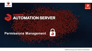 CODESYS Automation Server &ndash; Permissions Management 🔒