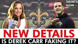 NEW Details On Derek Carr Injury Raise Some SERIOUS Questions | Saints News