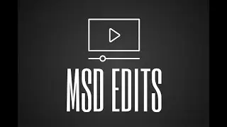 Welcome to MSD EDITS