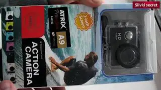 Распаковка. Экшн-камера Atrix ProAction A9 Full HD