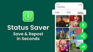 All your friends' status stories, quotes, and stickers &mdash; saved in one smart app!