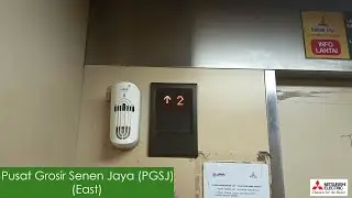 (East) Pusat Grosir Senen Jaya, Jakarta: Taiwan Mitsubishi Traction Service Elevators/Lifts