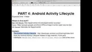 Open Source Development with App Inventor, Part 4: Android Activity Lifecycle