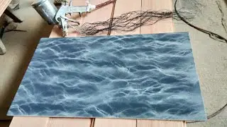 Paano gawin ang marble grey finish gamit ang spray gun/How to make marble effect using spray gun